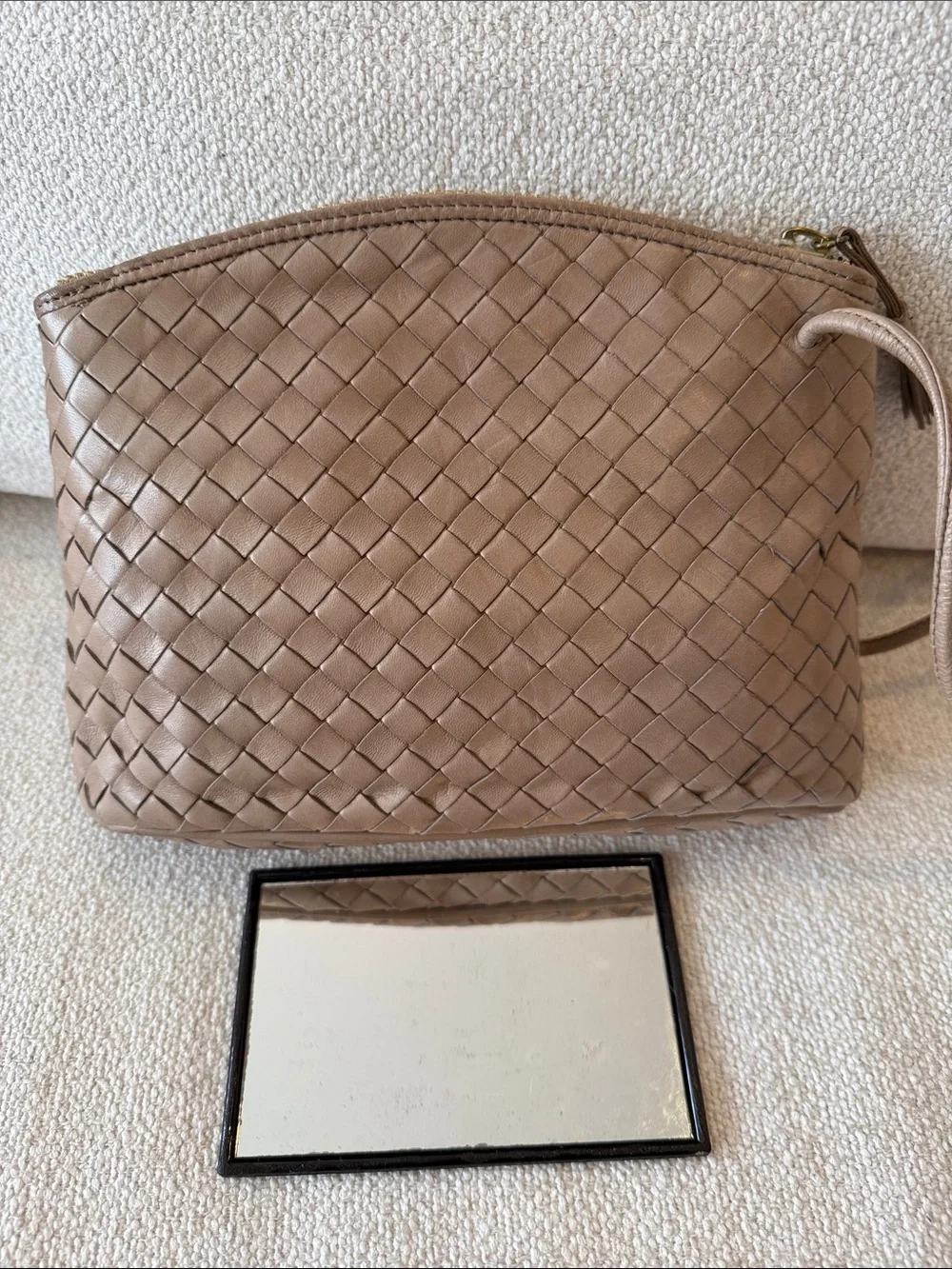 Authentic Vintage Bottega Veneta Intrecciato Crossbody Bag